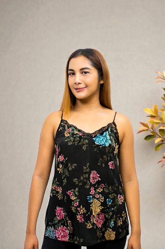 Blusa de tirantes para Dama Seda