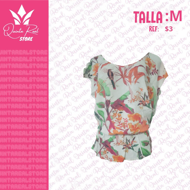 Blusa para dama con cintura ajustable