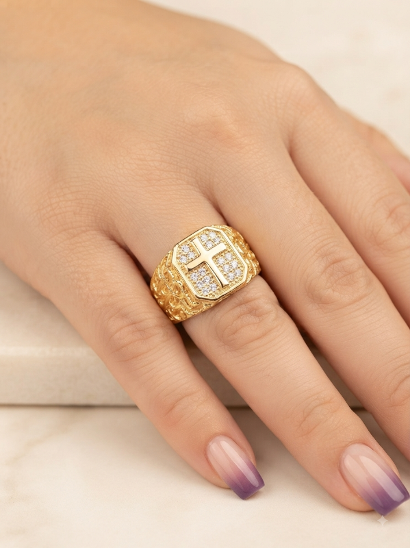 Anillos religiosos grandes