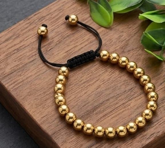 Pulsera Balín pequeña de dos tonos