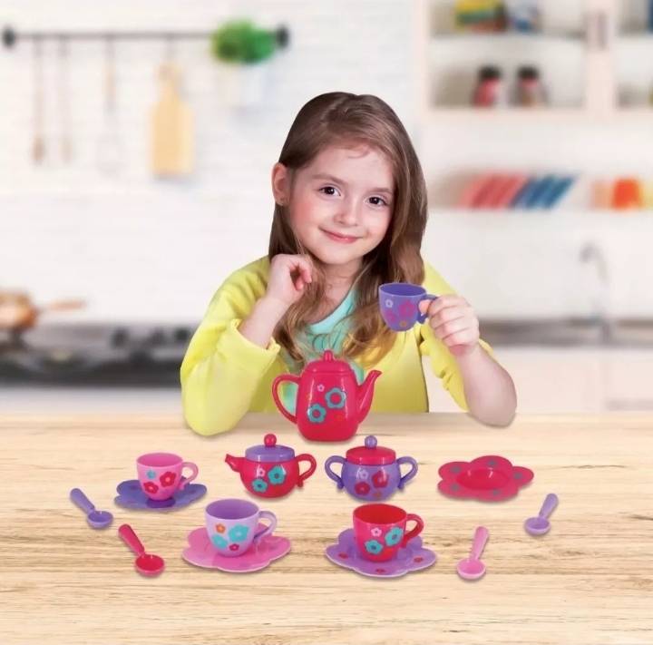 Juego de té para niñas