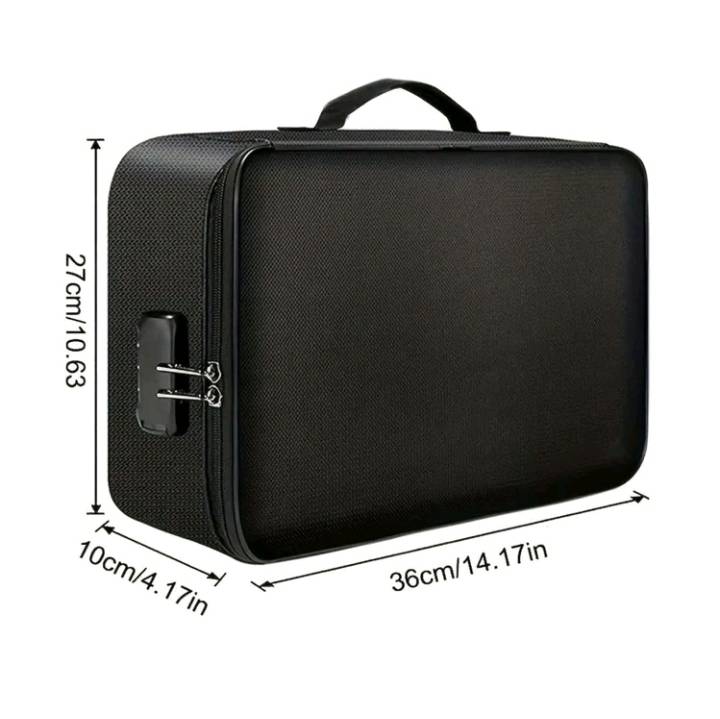 Bolso Organizador de Documentos con Cerradura