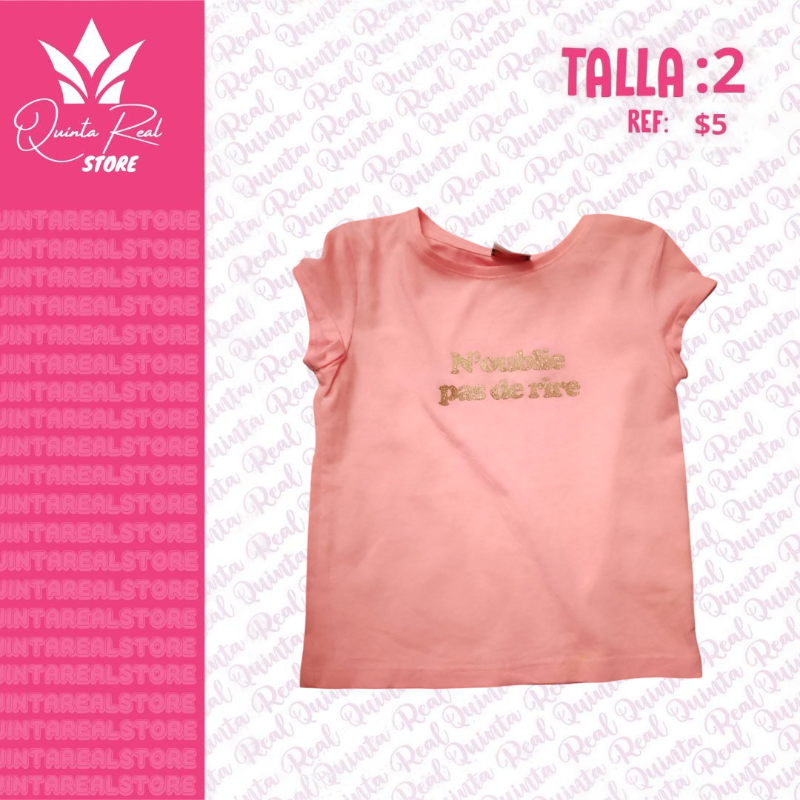 Franela para niña