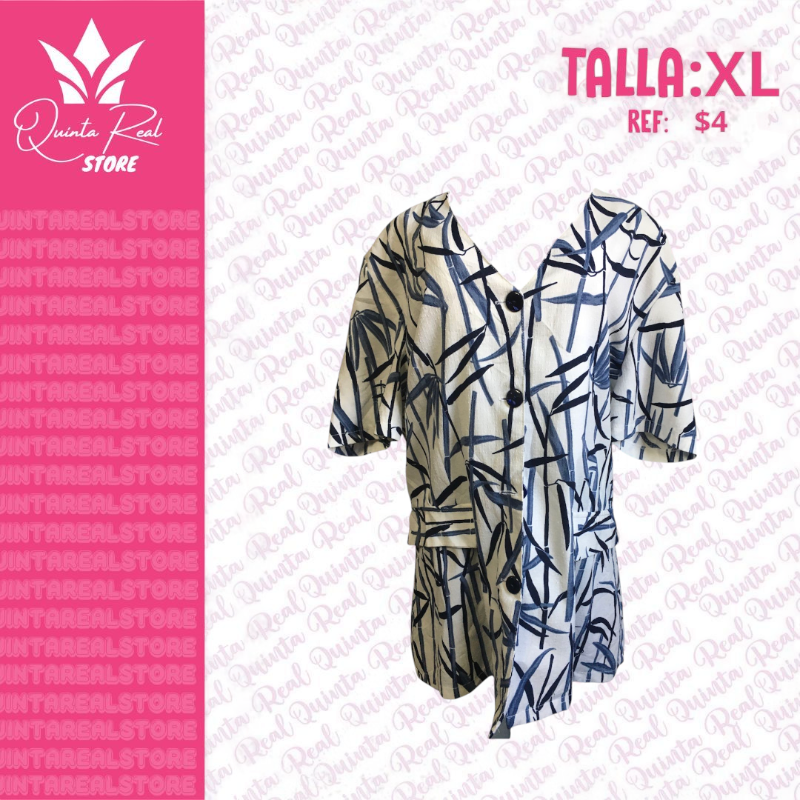 Camisa  manga corta con estampado de líneas