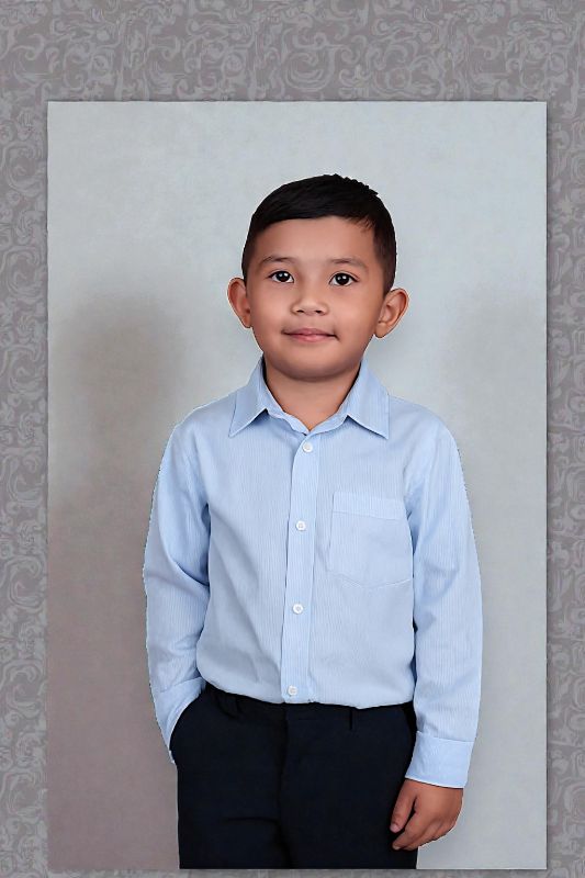 Camisa para niño de rayas