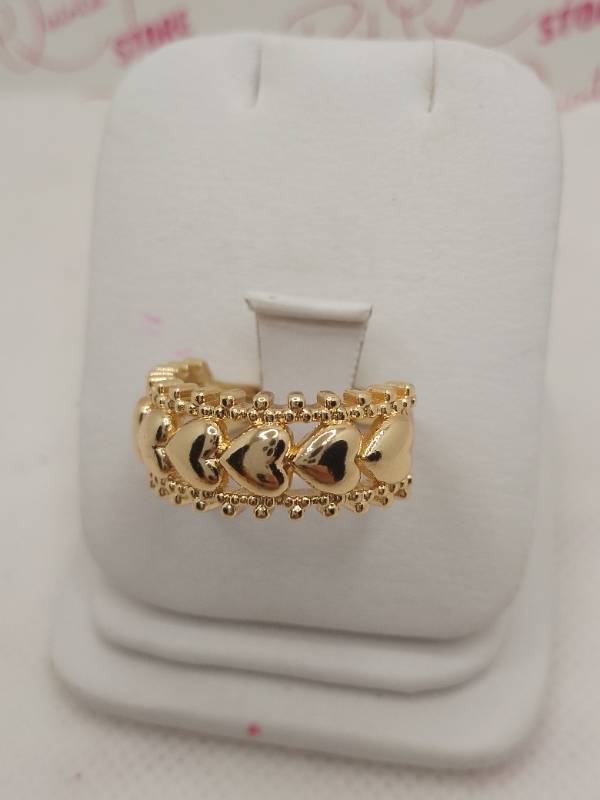 Anillos dorados ajustables