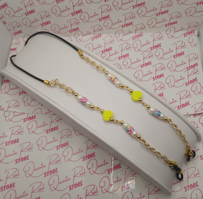 Porta lentes y/o tapabocas con goma