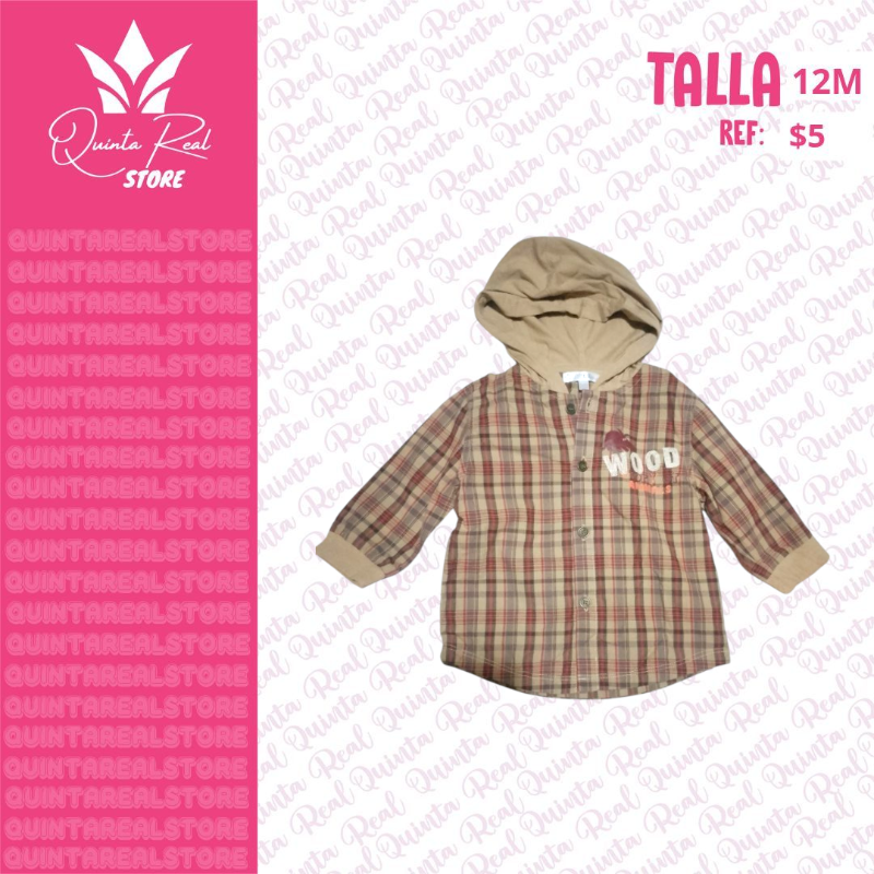 Camisa para niño con capucha