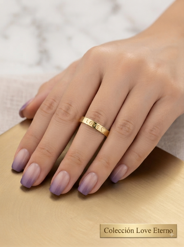 Anillos Dorados con diseños