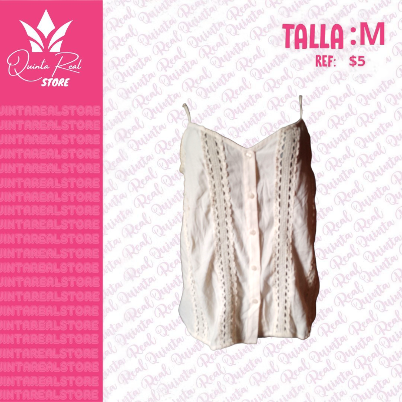 Blusa de tirantes para Dama
