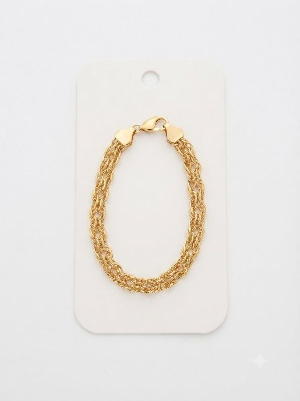 Pulsera tejida unisex