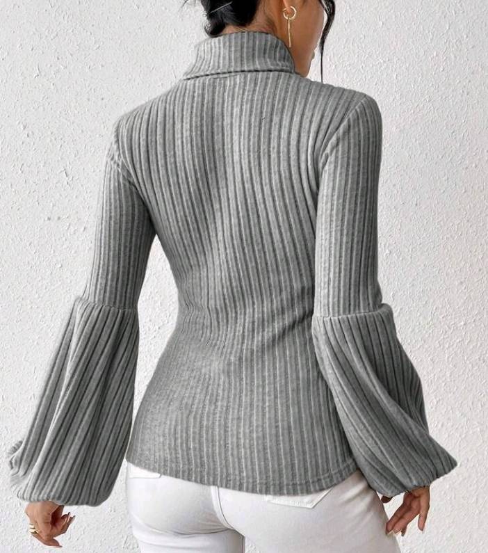 Sueter para dama con mangas acampanadas SHEIN