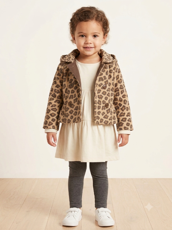 Sueter para niña Animal Print