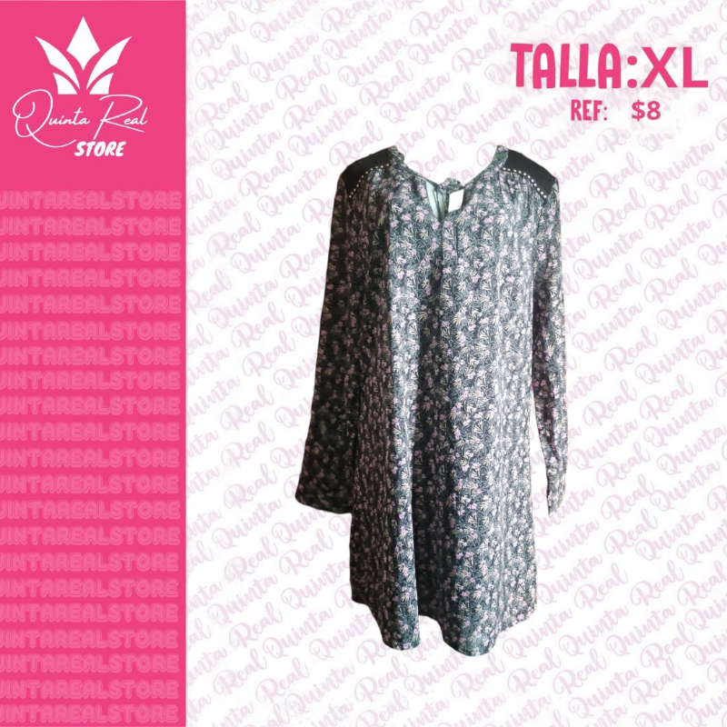 Vestido para Dama Manga Larga