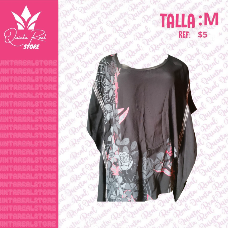 Blusa para Dama con capas estilo blusón