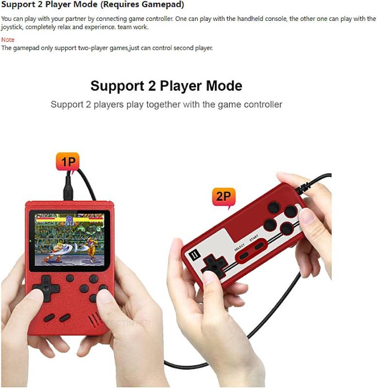 CONSOLA DE JUEGO GAME BOY SD-400IN1