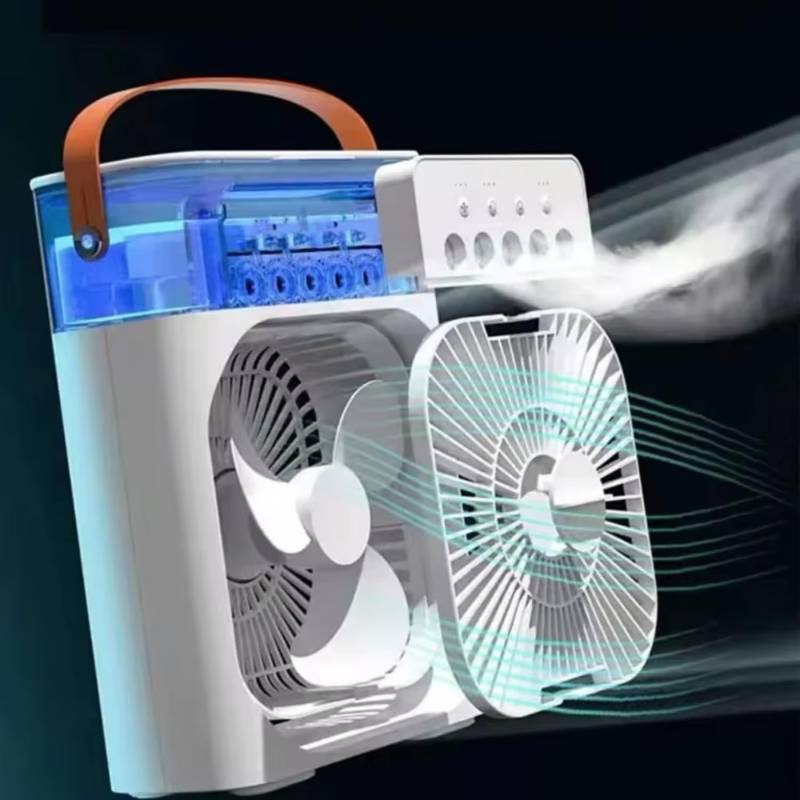 ABANICO/ MINI VENTILADOR DE AIRE CON HUMIFICADOR