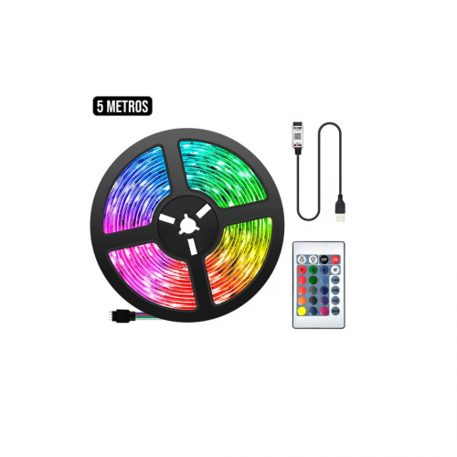 CINTA DE LUCES LED 30 LEDS/5MTS