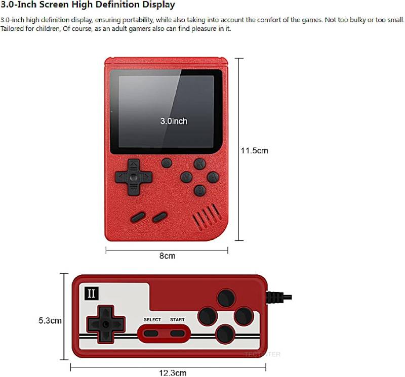 CONSOLA DE JUEGO GAME BOY SD-400IN1