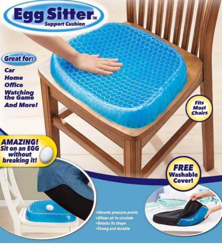 COJIN AZUL EN GEL