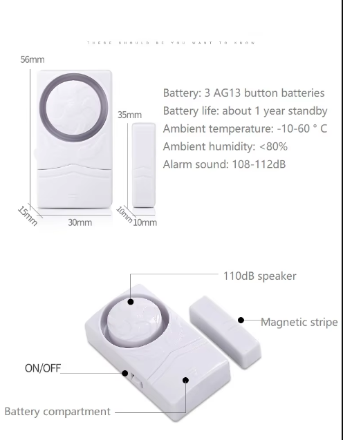 ALARMA MAGNETICA PARA PUERTA