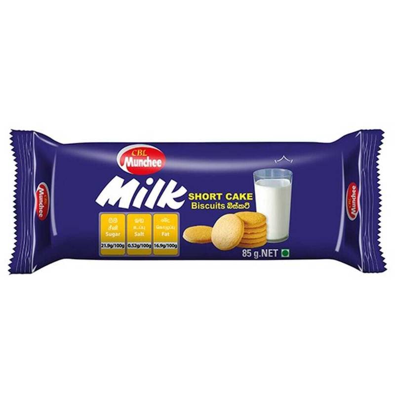 Munchee Milk Short Cake 85g – Product Description
