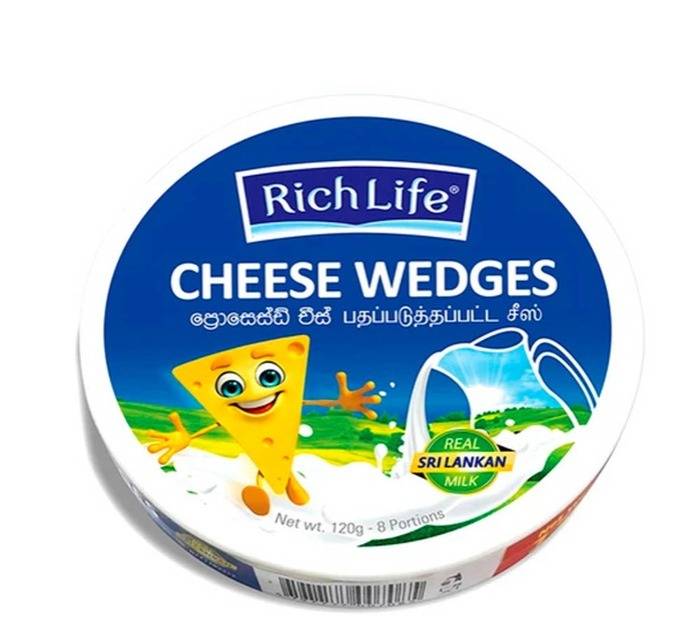 Richlife Cheese Wedges 120g