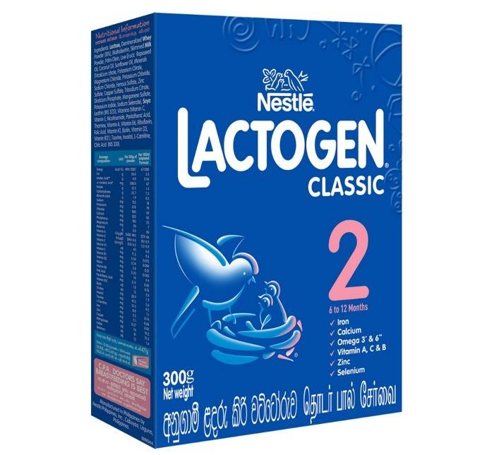 Lactogen Classic 2 300g (6 to 12 Months)