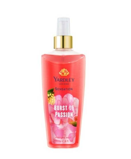 Yardley Sensation Burst of Passion Body Mist – 236 ml