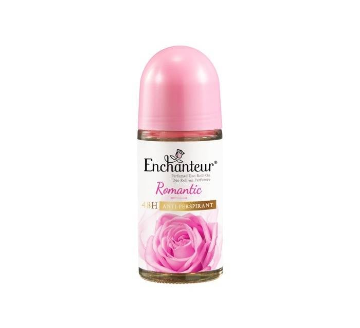 Enchanteur Romantic Perfumed Deodorant Roll‑On (50 ml)