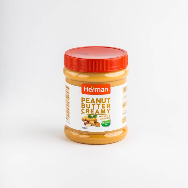 Herman Creamy Peanut Butter 340G