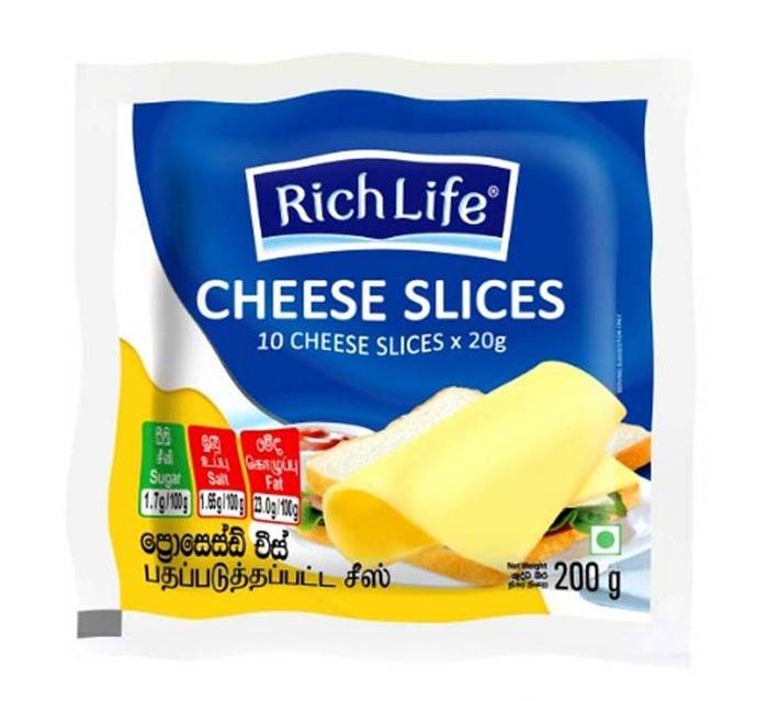Richlife Cheese Slices 200g