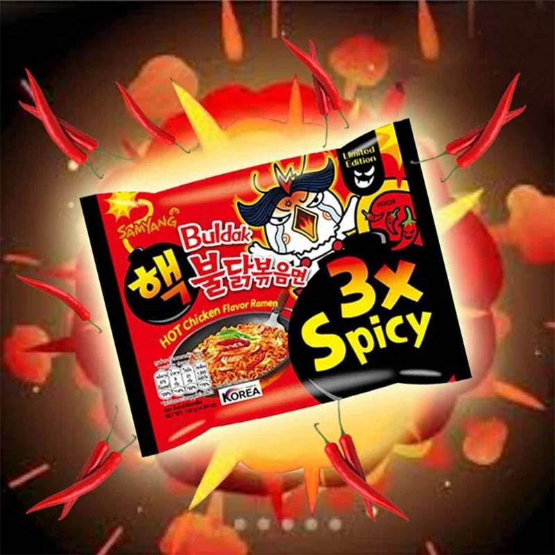 Buldak 3X Spicy Hot Chicken Flavour Ramen 140G