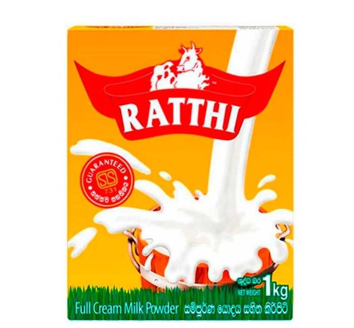 RATTHI Full Cream Milk Powder – 1KG