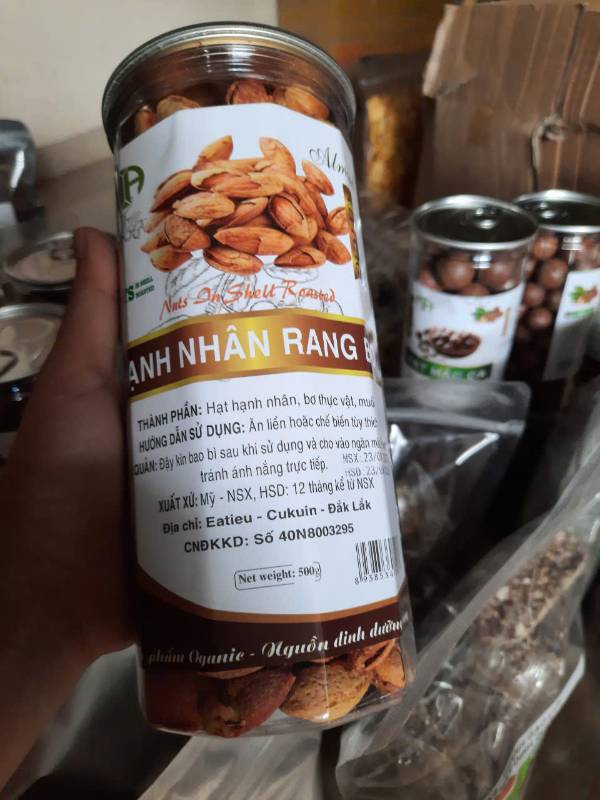 Hạnh nhân rang bơ