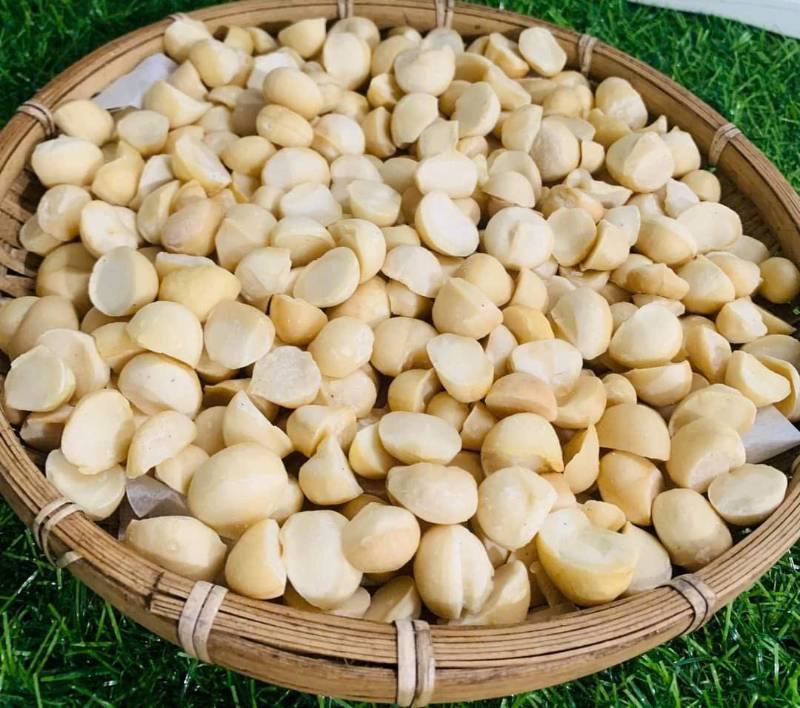 Hạt macca sấy (chưa tách nhân)