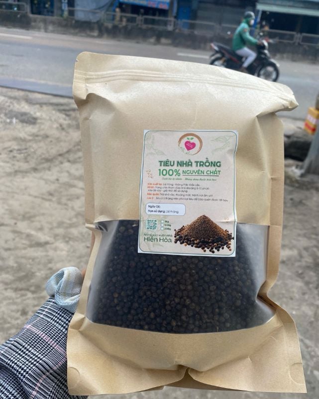 Tiêu đen nhà trồng