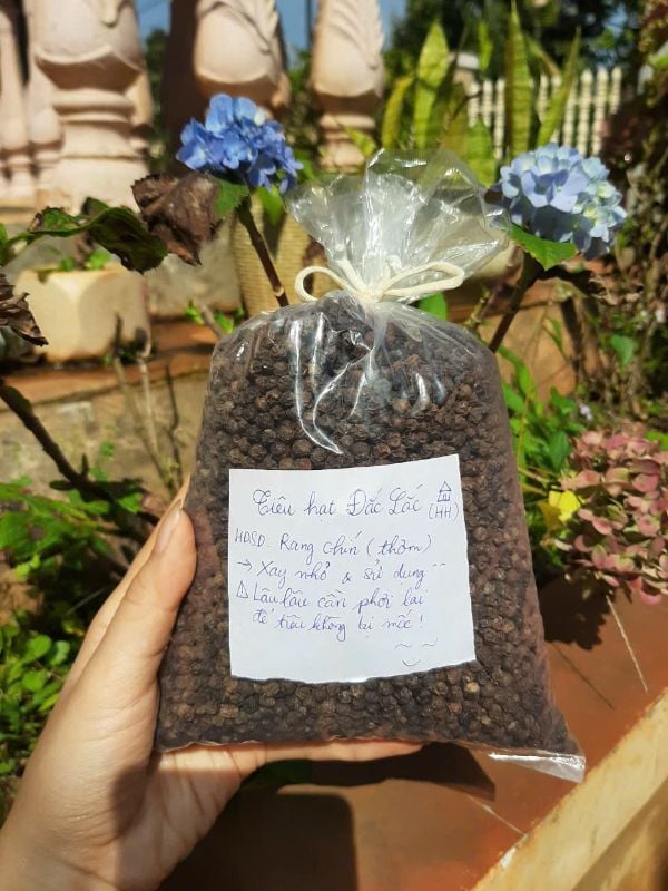 Tiêu đen nhà trồng