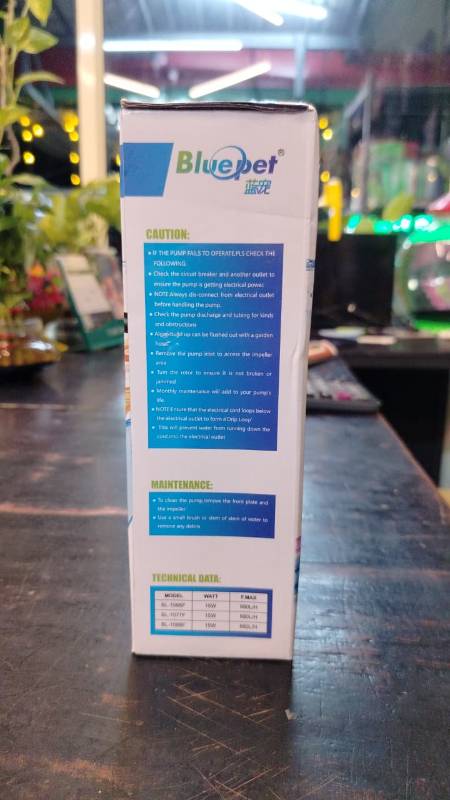 Blue Pet Aquarium Filter – 15W (Water Fall)
💧 Flow Rate: 800 L/H
✅ Ideal for Medium & Large Tanks (50–100 Litre)
⚡ Powerful 15W motor for clear & healthy water