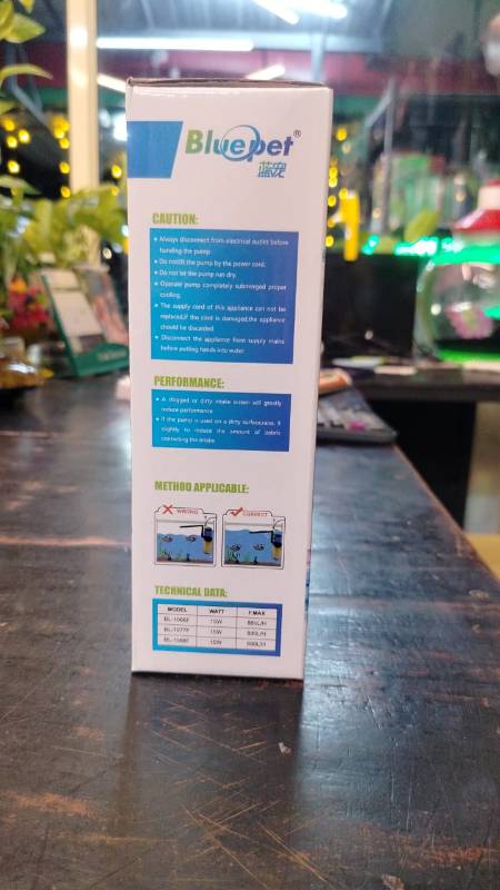 Blue Pet Aquarium Filter – 15W (Water Fall)
💧 Flow Rate: 800 L/H
✅ Ideal for Medium & Large Tanks (50–100 Litre)
⚡ Powerful 15W motor for clear & healthy water