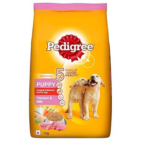 Pedigree Chicken & Milk Puppy Dry Food (1 kg) Dog Food