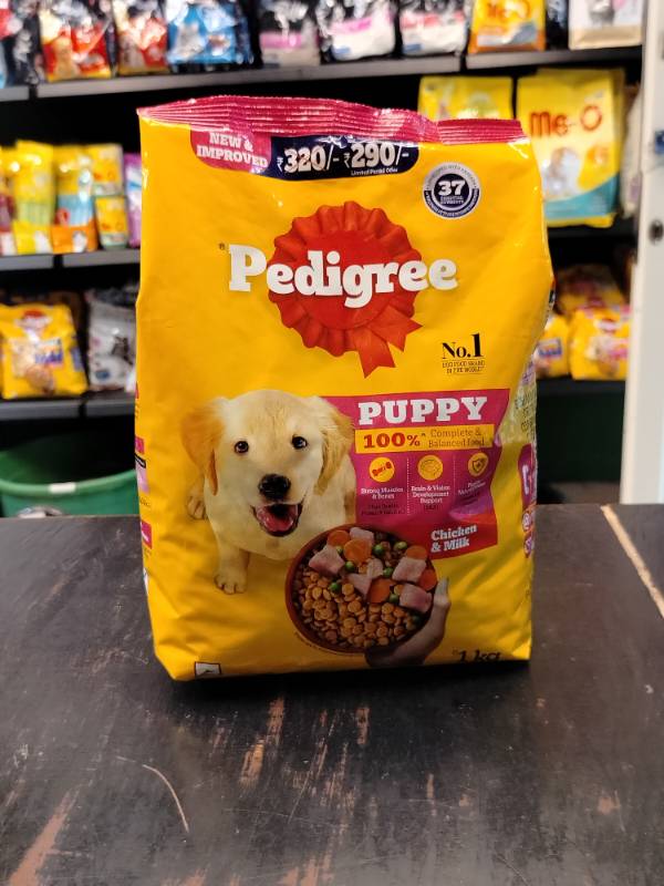 Pedigree Chicken & Milk Puppy Dry Food (1 kg) Dog Food