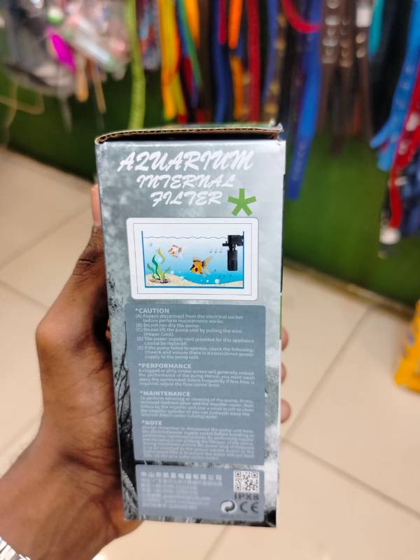 VENUS AQUA VS-420F Aquarium Internal Filter
✅ Suitable for Small & Medium Tank (20–40 Litre)
⚡ Power: 6W | 💧 Flow Max: 500 L/H