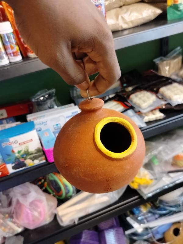 Breeding Pot- Sutable For Love Birds & African Love Birds