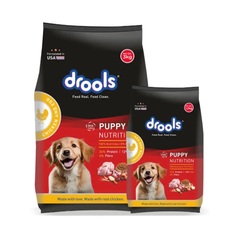 Drools Puppy Dry Dog Food Chicken and Egg