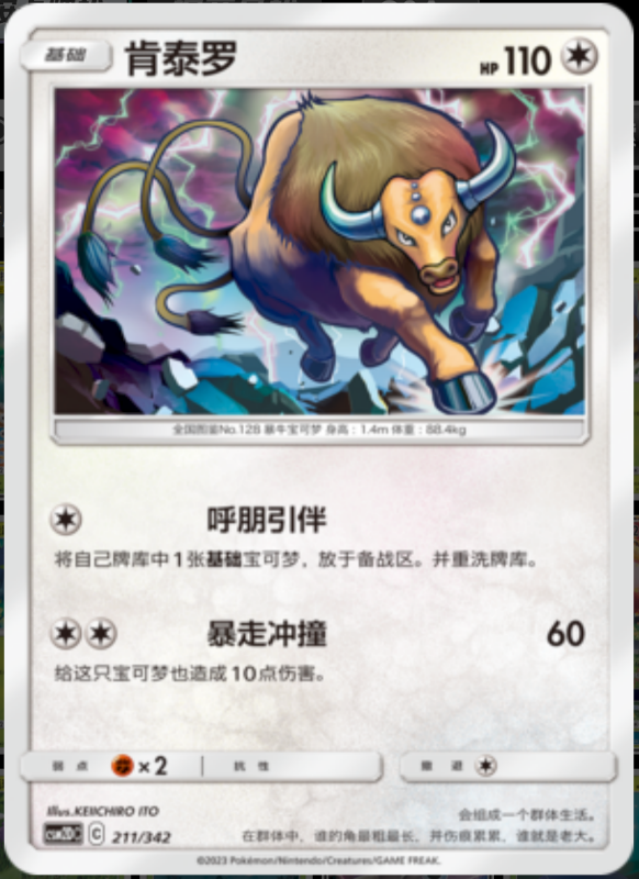 211/342 Tauros肯泰罗 -