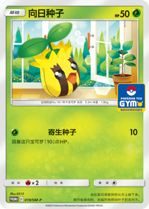 Sunkern向日种子 SM-P 019/SM-P GYM PROMO