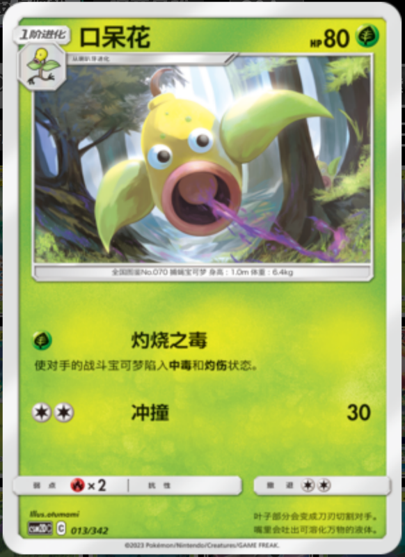 013/342 Weepinbell口呆花 -