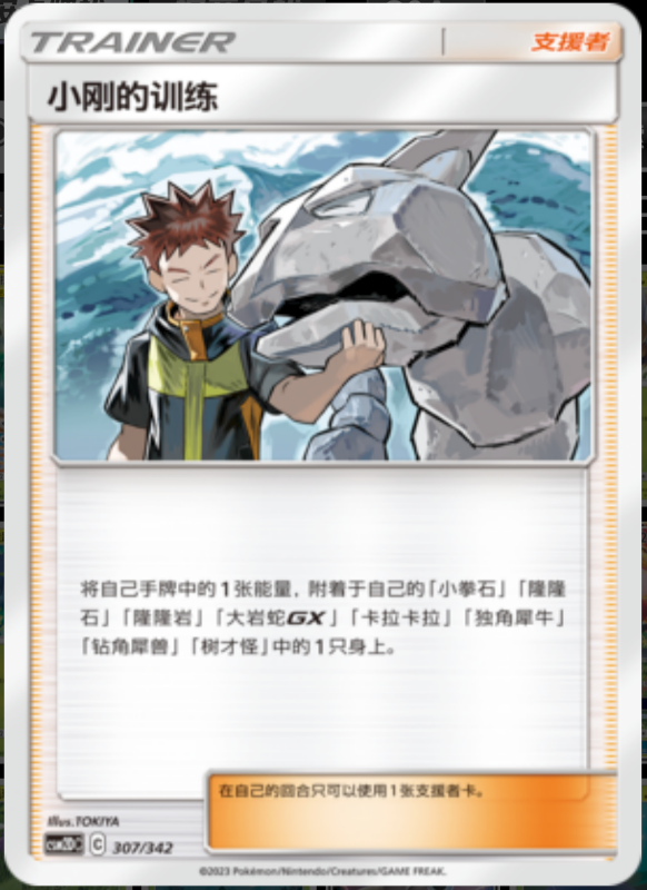 307/342 Brock's Training小刚的训练 -