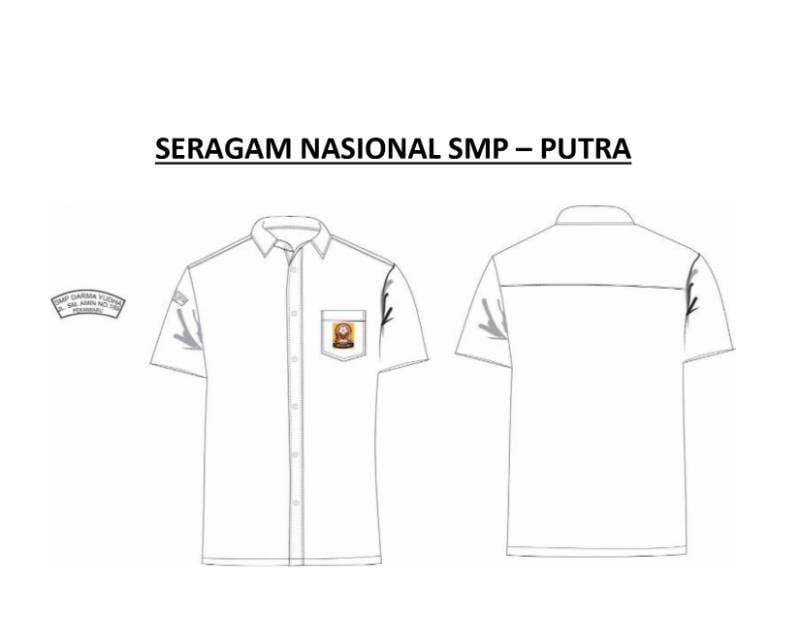 Seragam Nasional SMP - Putra